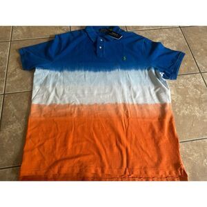 NWT Polo Ralph Lauren XXL 2XL Tie Dye Polo Shirt Classic Fit
